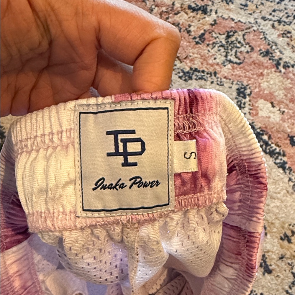 Inaka Power Pink and Purple Athletic Shorts - Picture 3 of 4